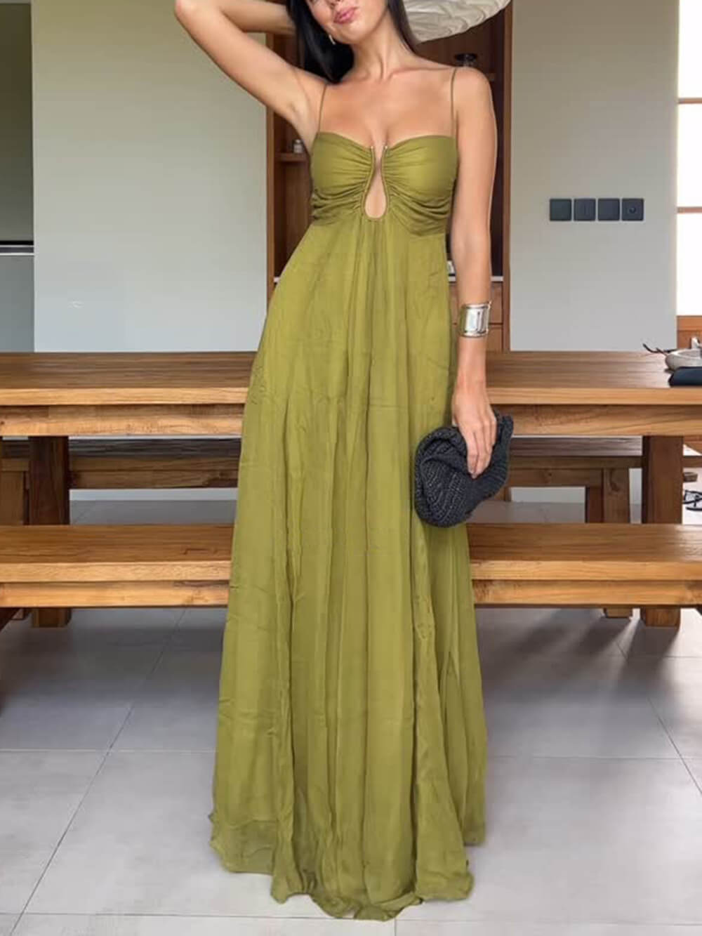 Cristina - Robe Maxi Élégante