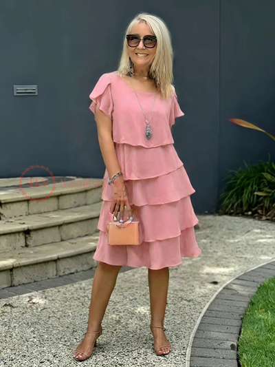Josée – Robe fluide en chiffon