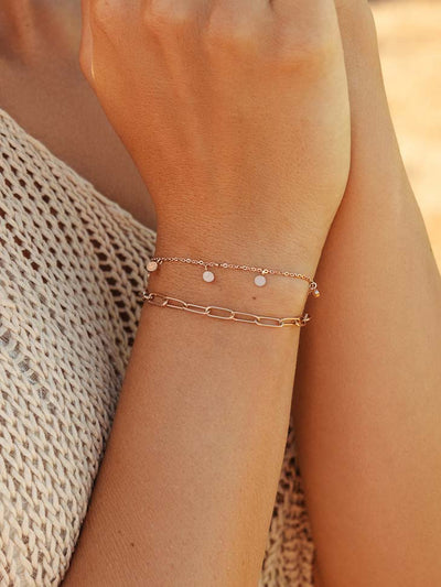 Consistent – Bracelet à maillons délicats