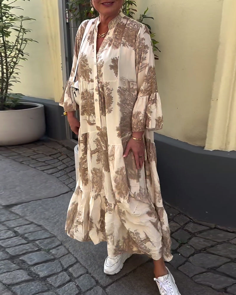 Helene - Robe élégante à coupe fluide