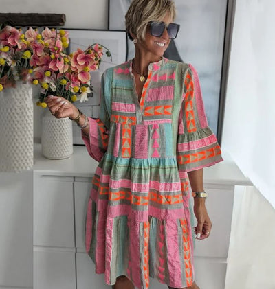 Madison – Robe de Printemps Légère et Élégante
