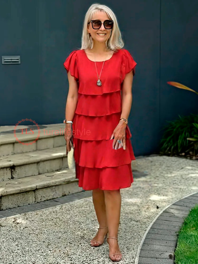 Josée – Robe fluide en chiffon