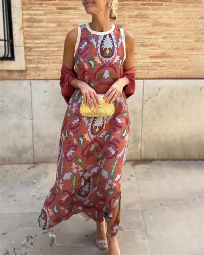 Bella - Ensemble deux pièces imprimé au style urbain