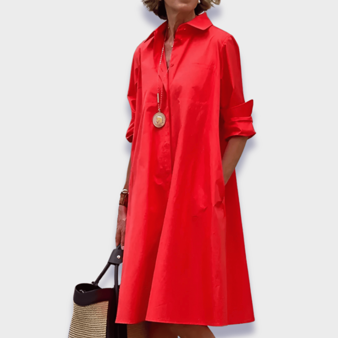 Bettina - Robe polo élégante et décontractée