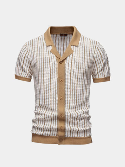Mathis Polo en tricot à rayures
