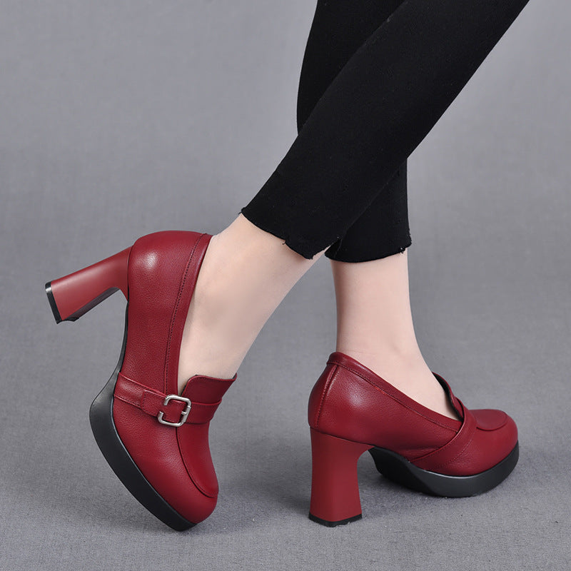 Joelle – Escarpins en cuir polyvalents