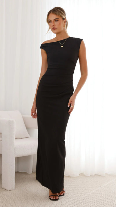 Lilah – Robe longue sculptante au charme irrésistible