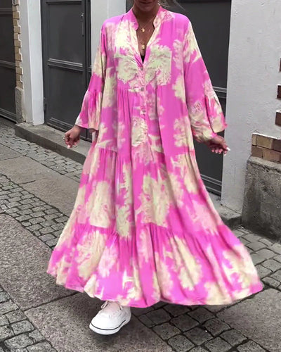 Helene - Robe élégante à coupe fluide