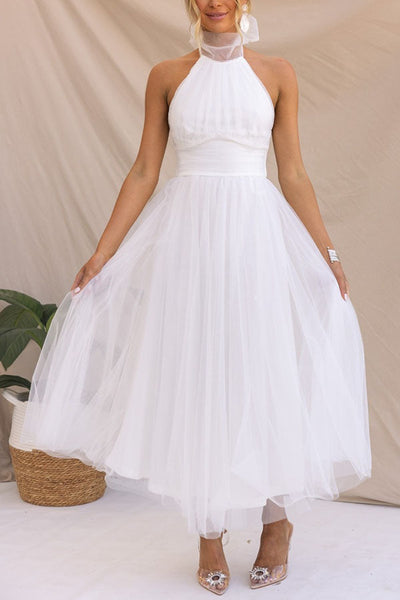 Phoebe – Robe à jupe longue