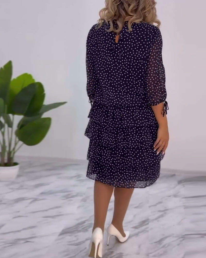 Karly - Nouvelle robe élégante d’automne