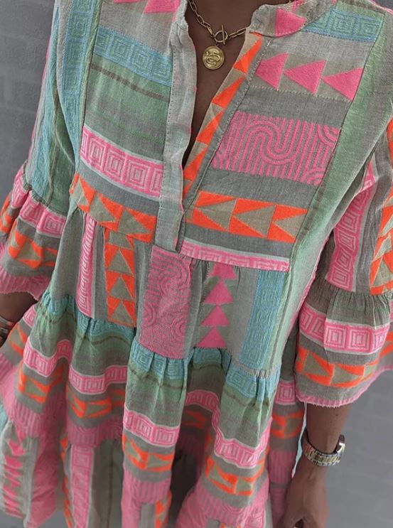 Madison – Robe de Printemps Légère et Élégante