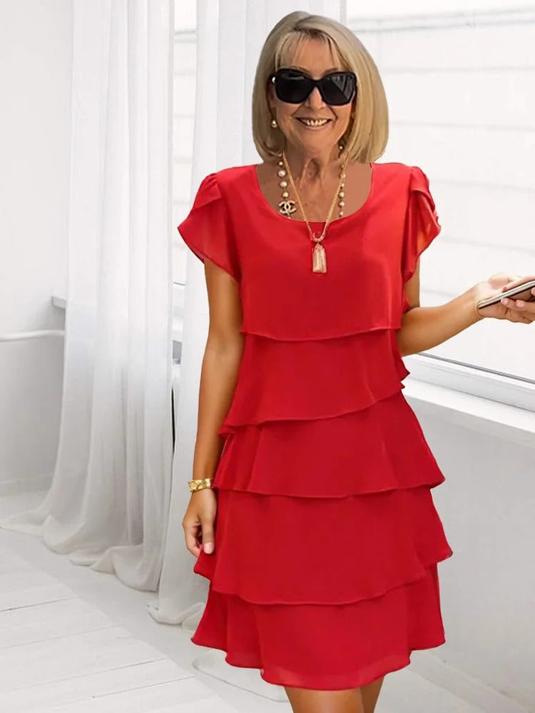Josée – Robe fluide en chiffon