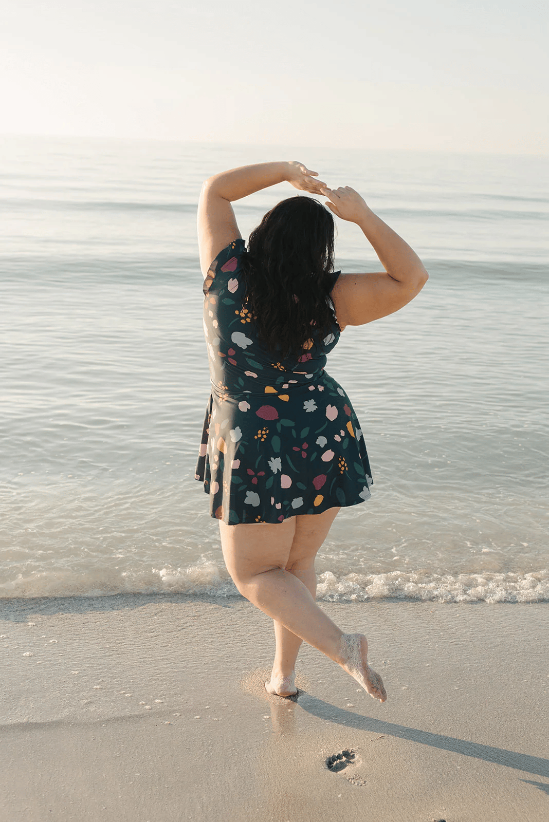 Lucia – Maillot de bain à volants avec soutien-gorge intégré