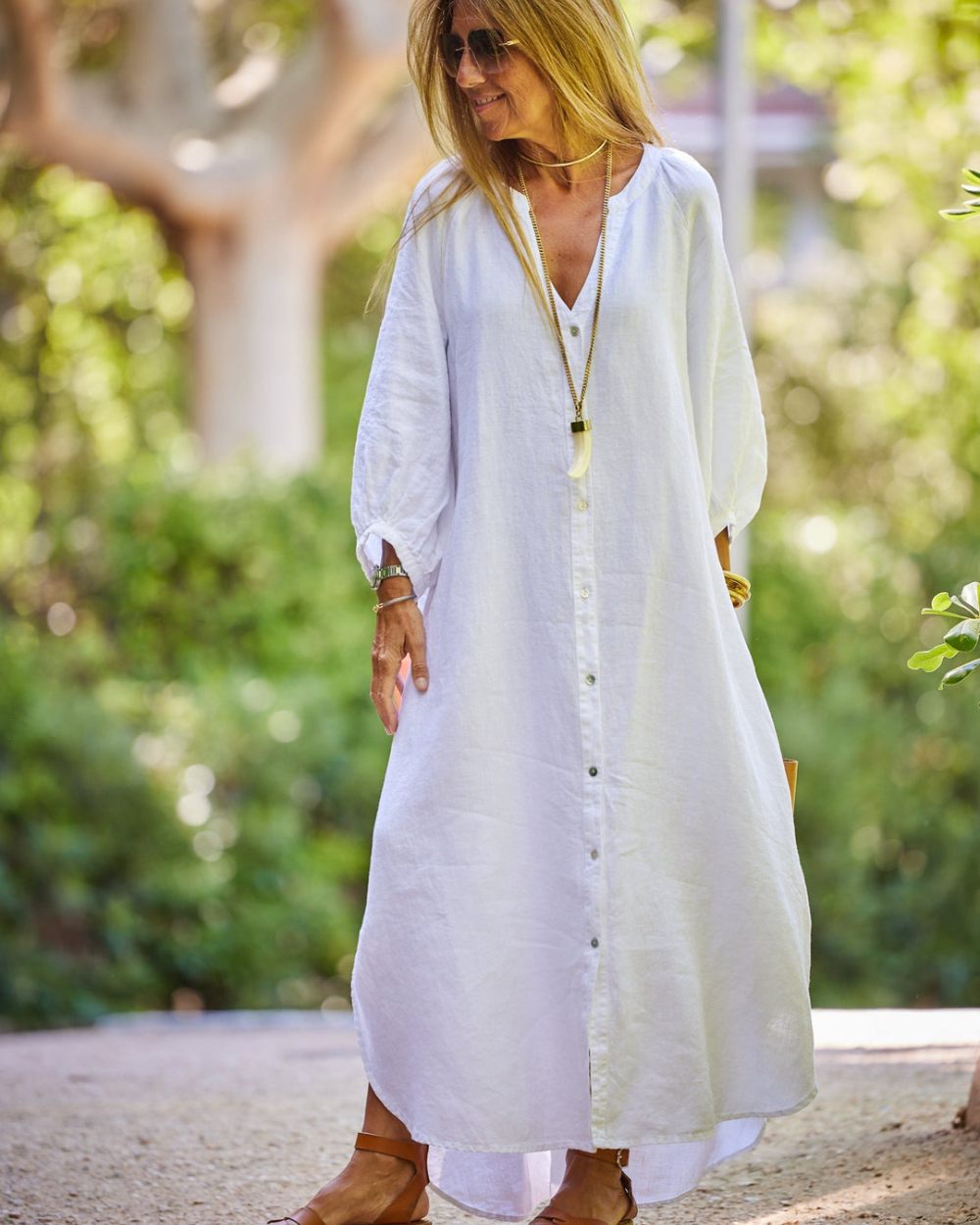 Louise - Jolie robe légère en lin