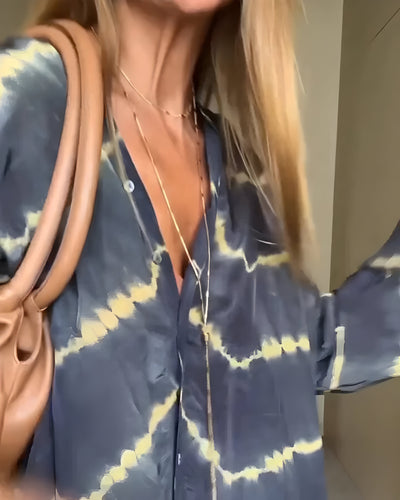 Julia – Robe Maxi Bohème à Rayures