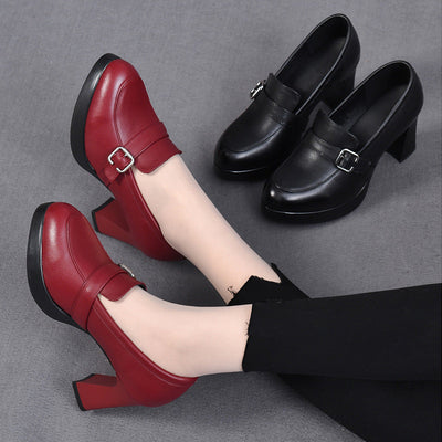 Joelle – Escarpins en cuir polyvalents