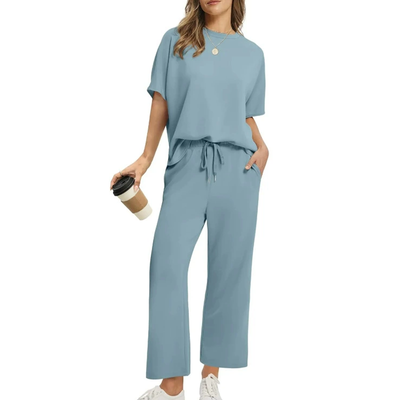 Marjorie – Ensemble décontracté avec haut et pantalon
