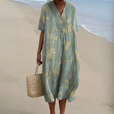 Olalla – Robe d’Été à Motif