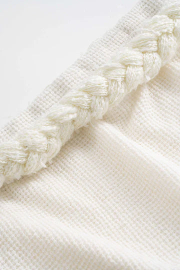 Maude - jupe longue en crochet à fente