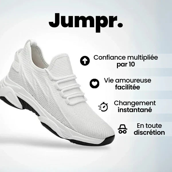 Jumpr – Sneakers élévateurs à effet gain de taille