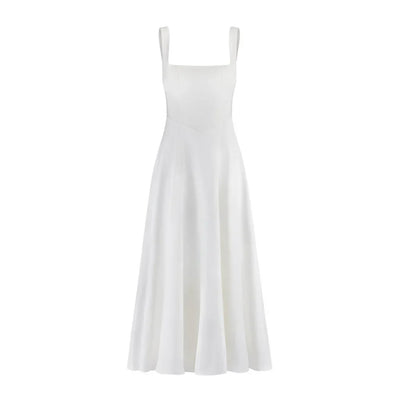 Doris – Robe à encolure carrée