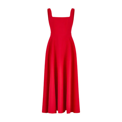 Doris – Robe à encolure carrée