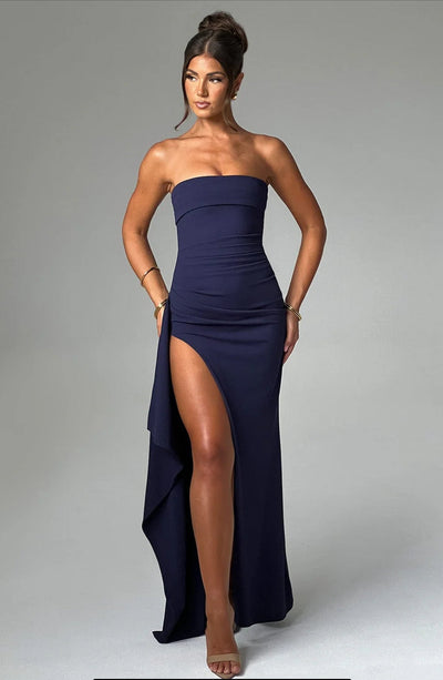Stacy - Robe Longue Bustier
