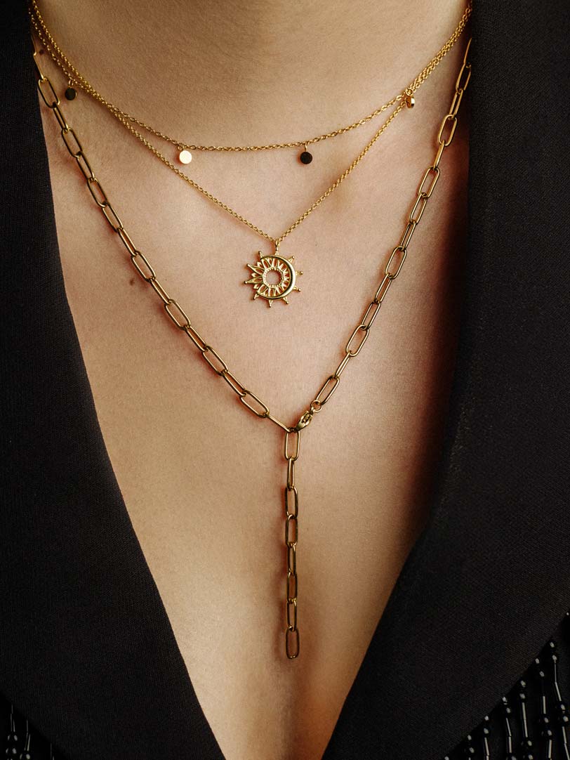 Moments – Collier élégant en acier inoxydable