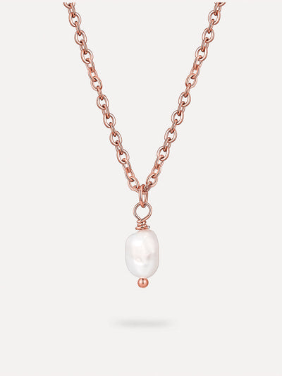 Simple Pearl Pendant – Collier avec Pendentif Perle