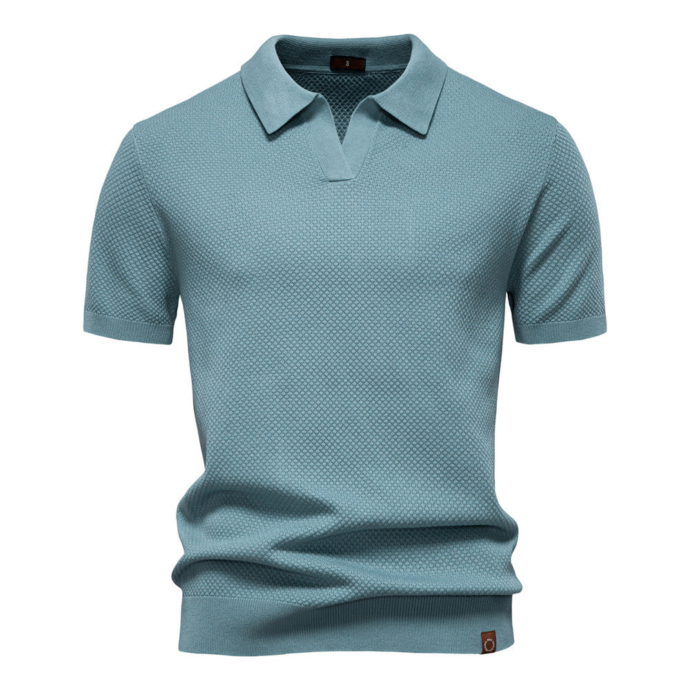 Victor – Polo texturé au style classique