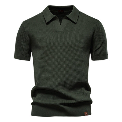 Victor – Polo texturé au style classique