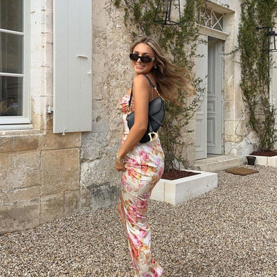 Beau - Robe longue fleurie d’été