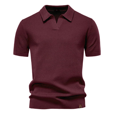 Victor – Polo texturé au style classique