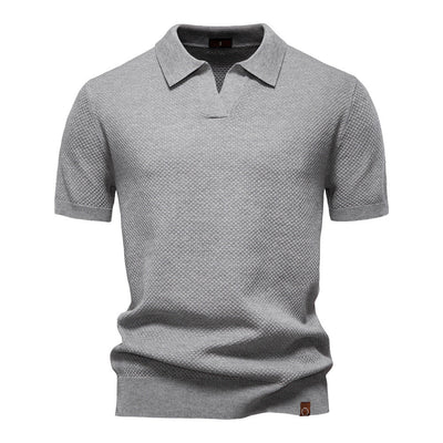 Victor – Polo texturé au style classique