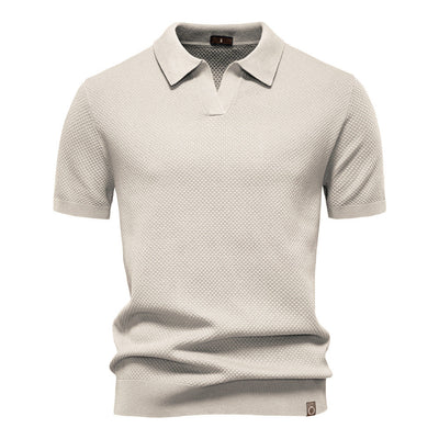 Victor – Polo texturé au style classique