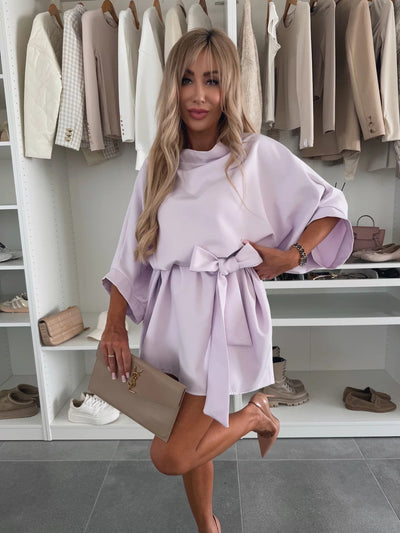 Léa – Robe Élégante à Volants Bohèmes