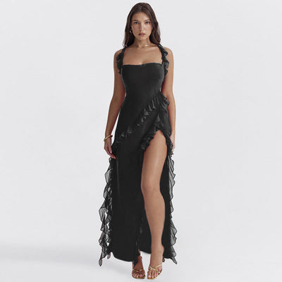 Dyane - Robe maxi élégante avec fente