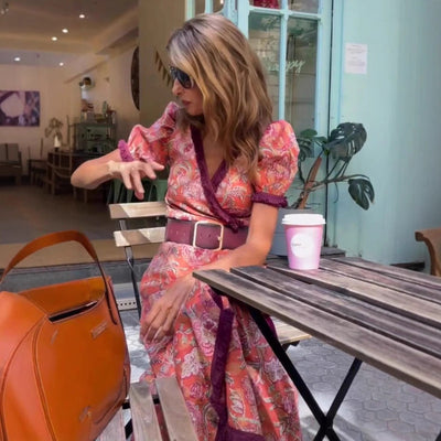 Elena – Robe longue élégante