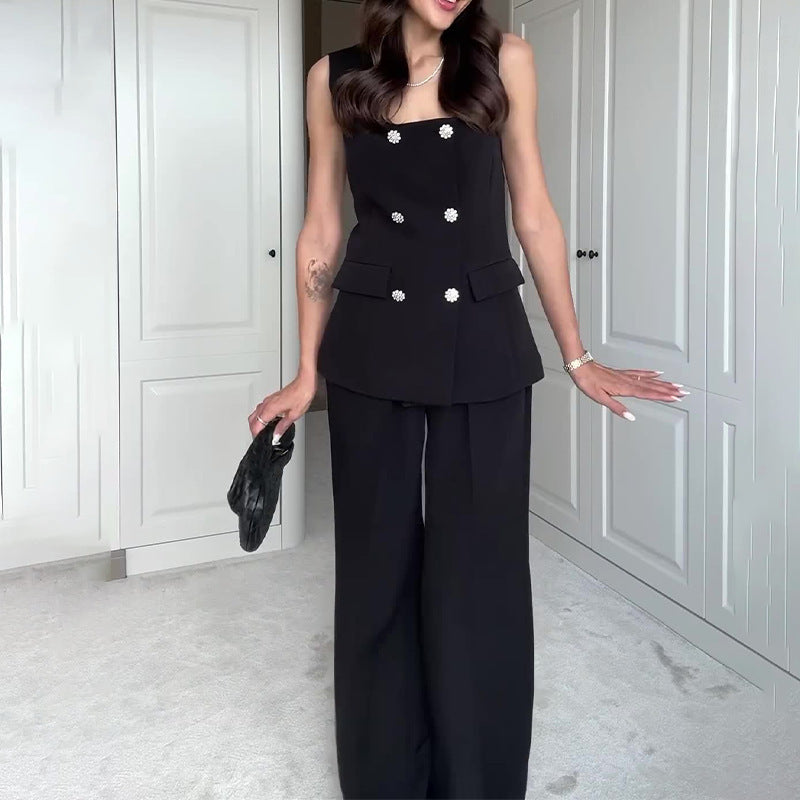 Milo – Tailleur royal (veste + pantalon)