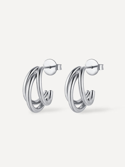 Hanging Trio – Mini boucles d’oreilles pendantes