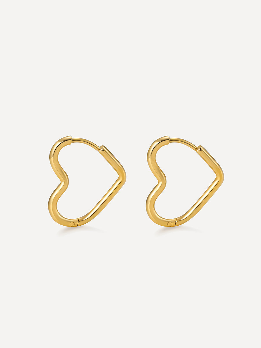 Boucles d’oreilles Open My Heart – 20 mm