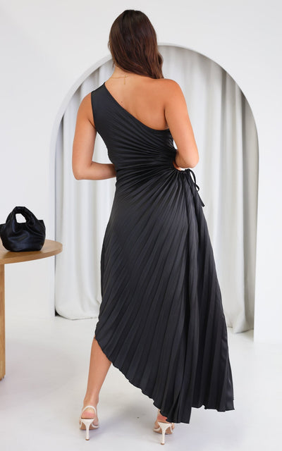 Rochelle – Robe longue noire