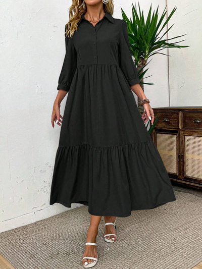 Suzanne - Robe chemise fluide