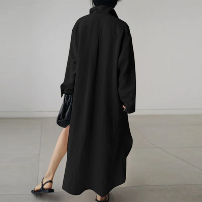 Marie - Robe chemise oversize décontractée