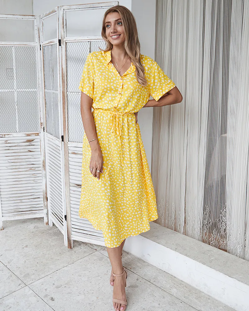 Marianne - Robe d'été style chemise