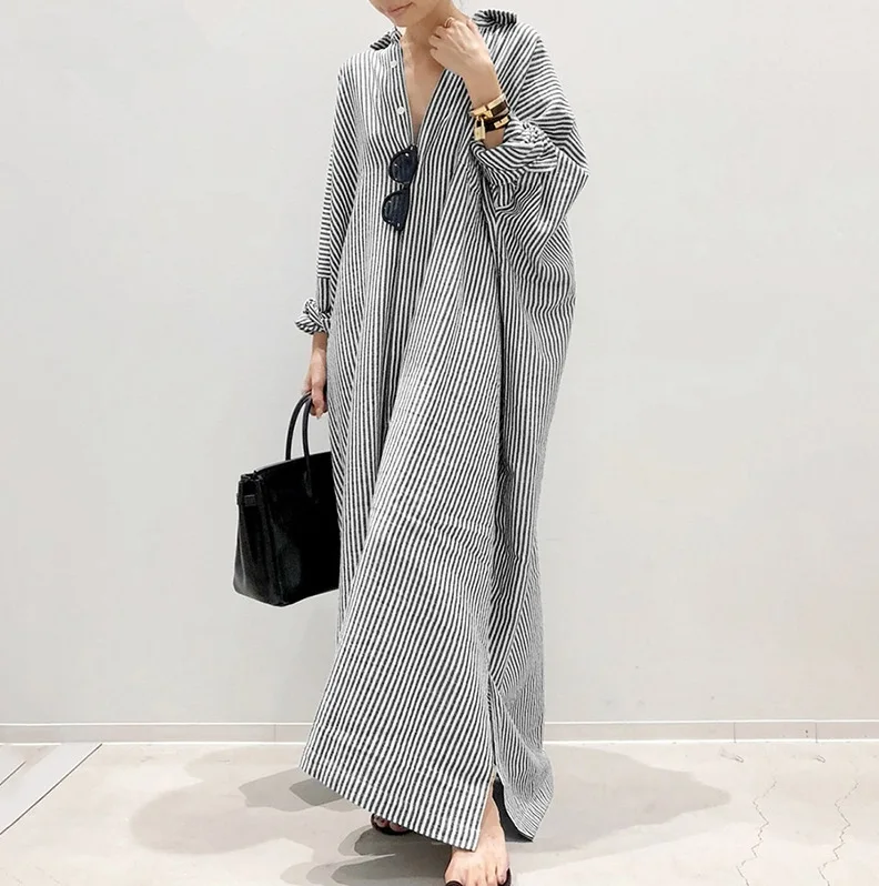 Pierrette - Robe chemise légèrement oversize