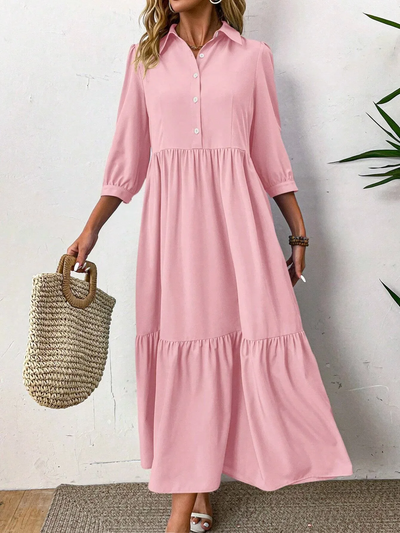 Suzanne - Robe chemise fluide