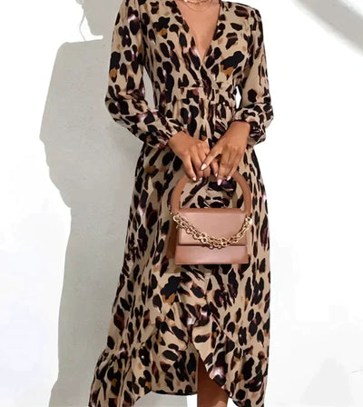 Lisandra – Robe Élégante à Encolure en V