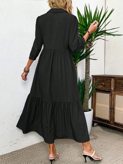 Suzanne - Robe chemise fluide