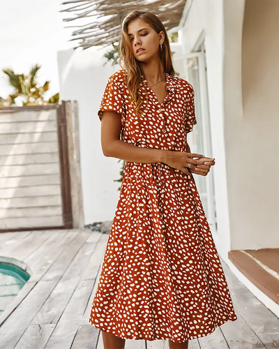 Marianne - Robe d'été style chemise